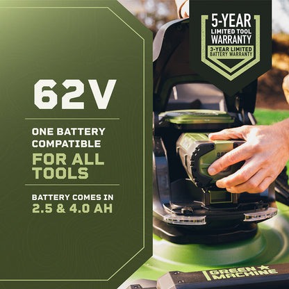 62V 4.0 Ah Battery